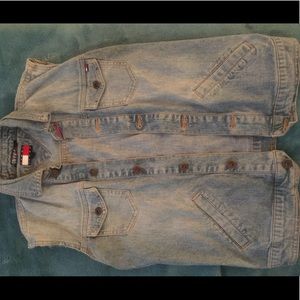 Tommy Hilfiger Cutoff Jean Jacket